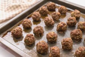 How long to bake meatballs at 375 